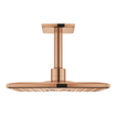 GROHE Rainshower SmartActive 310 Cube Hoofddouche - 31cm - 2 straalsoorten - plafondarm 14.2cm - warm sunset SW1077344