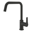 GROHE Eurosmart Keukenmengkraan - 22.8cm - hoge uitloop - matte black SW1077355