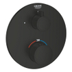 GROHE Grohtherm Mengkraan - afdekset - thermostatisch -1 uitgang - rond - matte black SW1077325