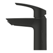 GROHE Eurosmart Wastafelmengkraan - S-size - met trekwaste - matte black SW1077282