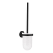 GROHE Essentials Toiletborstelhouder - wandmontage - rond - open - matte black SW1077326