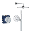GROHE Grohtherm Smartcontol Perfect Euphoria Doucheset - inbouw thermostaat - hoofdoucheset - 26cm - chroom SW1077341