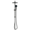 GROHE Tempesta System 250 Regendoucheset - 73.6cm - hoofddouche - 25cm - ronde handdouche - 3 straalsoorten - met omstelkraan - matte black SW1077232