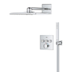 GROHE Grohtherm Smartcontol Perfect Cube Doucheset - inbouw thermostaat - hoofdoucheset - 31cm - chroom SW1077312
