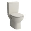 Laufen Lua duobloktoilet 36x65x42cm diepspoel zonder spoelrand AO zonder antikalkbehandeling Keramiek Pergamon SW786308