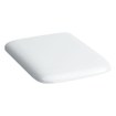 Laufen Palace closetzitting 50x36.5x5cm met deksel met dempingsmechanisme afneembaar systeem duroplast wit 0084404