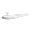 Laufen Alessi One meubelwastafel 160x50x16.5cm 1 kraangat incl. clou keramiek lcc-wit 0084183