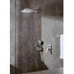 Hansgrohe Raindance E Square hoofddouche E300 1jet met douchearm 39cm 30x30cm chroom SW157192