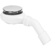 Viega Tempoplex douchebakafvoer 60mm hoog compleet 115x40/50 voor douchebak met gat 90mm chroom OUTLETSTORE STORE33952