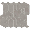 Atlas Concorde Boost Mozaiektegel - 30x35cm - 9mm - gerectificeerd - Porcellanato - Grey (Grijs) SW1129702