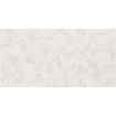 Atlas Concorde 3D Wall Carve Vloer- en wandtegel - 80x40cm - 8.5mm - gerectificeerd - Leaf White (Wit) SW653084