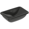 Villeroy & boch Loop & friends onderb.wastafel 45x28cm z/kr.gat m/overl. C+ black SW1162272