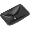 Villeroy & boch Loop & friends onderb.wastafel 45x28cm z/kr.gat m/overl. C+ black SW1162272