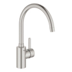 GROHE Eurosmart Cosmopolitan Keukenkraan - hoog - supersteel geborsteld SW225330