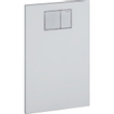 Geberit UP320 bedieningplaat, 2-toets spoeling frontbediening voor toilet 38x59cm wit 0700156