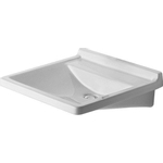 Duravit Starck 3 wastafel 60x54,5cm zo/kraangat wit SW117177