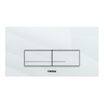 Wisa Xt Bedieningsplaat Front-Planchet Glas Wit SW64014