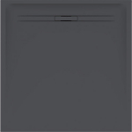 Geberit Sestra Douchevloer - 80x80cm - grafiet leisteen SW546982
