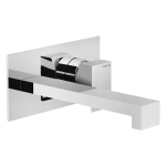 Royal plaza Zenon wastafelkraan inbouw - 20cm uitloop - chroom SW96697