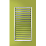 Zehnder Subway handdoekradiator 126.1x60cm 639watt Staal Wit glans SW48136