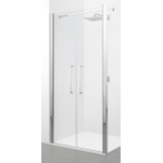 Novellini Young 2.0 2-delige draaideur 107 x 200cm matchroom-helder glas SW93634