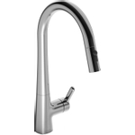 Hansa Designo keukenkraan met uittrekbare handdouche chroom SW204348