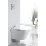 Royal Plaza Opus Classic Toiletset - 53cm - met spoelrand - diepspoel - met zitting - softclose - quick release - wit SW1122427