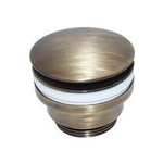 De Beer Pop Up Plug 5/4"X60Mm Brons SW278555