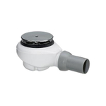 Villeroy & Boch Tempoplex Plus douchebakafvoer v douchebak met gat 90mm wit 0949908