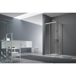 royal plaza lila hoekinstap 90x90x190cm helder glas chroom SW533179