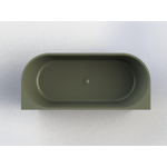 Royal Plaza Violeta Bad - half vrijstaand - 160x70cm - mat groen SW1075527