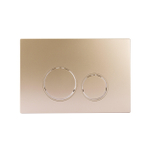 Starbluedisc Doppio bedieningsplaat voor Geberit UP100/UP320/UP720 reservoir champ gold SW681481