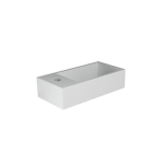 Royal Plaza Dee 2.0 fontein 36x18 cm 1 kraangat links zonder overloop wit SW68999