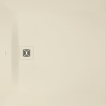 Duravit Sustano Douchebak - 100x100x3cm - Vierkant - DuraSolid Crème mat SW813641