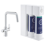 GROHE Blue pure eurosmart U-uitloop RO+ filter starterkit chroom SW862681