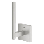GROHE Start Cube Reserverolhouder - voor 1 rol - supersteel SW878115