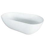 Royal Plaza Kolor Vico bad vrijstaand 170x78cm met afvoer mat wit SW862480