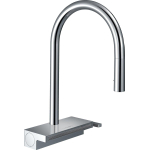 Hansgrohe Aquno 1-gr keukenkraan 170mm m/vuistdouche 3jet chr. SW878838
