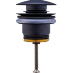 DuravitUniverseelpush-openventielmat zwart SW997979