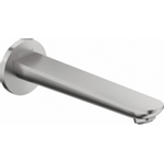 Duravit Wave Baduitloop - inbouw - voorsprong 22.2cm - RVS geborsteld SW997626