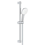 GROHE Tempesta 110 Cube Glijstangset - 60cm - vierkante handdouche - 2 straalsoorten - 5.6 l/min - gladde doucheslang - chroom SW999082