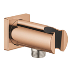 GROHE Rainshower Wandaansluitbocht - 1/2" - met houder - vierkante rozet - warm sunset SW1108778