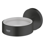 GROHE Essentials Wandhouder - voor zeepdispenser/zeepchaal/glas - mat zwart SW1108768