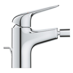 GROHE Euroeco Bidetmengkraan - eengreeps - met trekwaste - chroom SW1077391