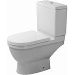 Duravit Philippe Starck 3 duoblokpot diepspoel PK zonder reservoir met Wondergliss wit 0314390