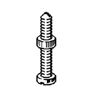 Viega verstelschroef m5x25 mm voor multiples kegel messing