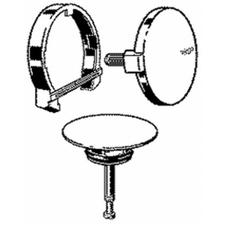 Viega Multiplex trio 6161.01 mt5 afdekset edelmessing