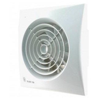 Elofer s&p. ventilator silent 100mm 230v wit