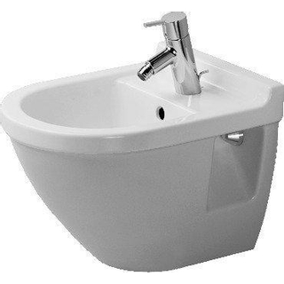 Duravit Starck 3 wandbidet Compact met wondergliss wit