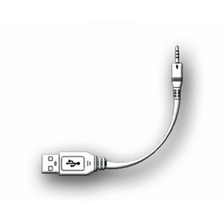 Aquasound kabel voor oplaadset compleet voor wipod zwart